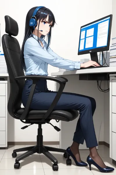 ちょっと短気なお姉さん