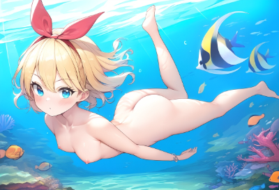 海のなかぷかぷか