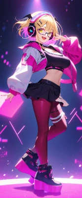 ゲーミングアイドル衣装