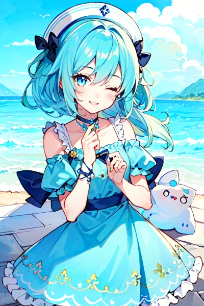 アクア色