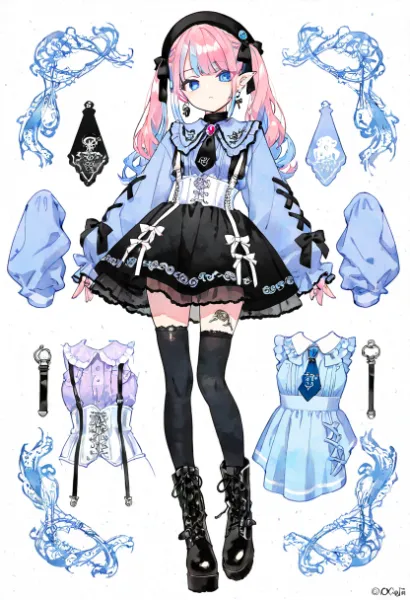 淡彩の編み目が奥行きを覆い、ふわりとした余情が心に宿る