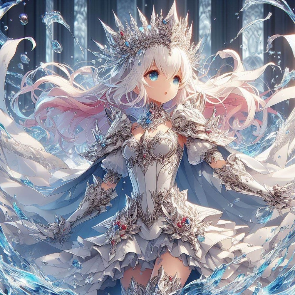 純白の女性騎士「ラッフィナート」