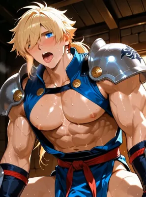 武闘家の巨乳ぷるぷるを堪能するがよい！