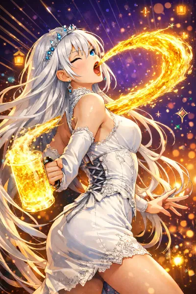 白銀の姫と黄金の魔法酒