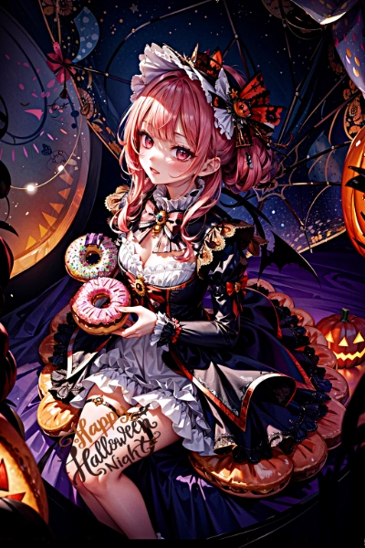 お菓子のハロウィン