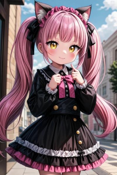 猫耳の女の子