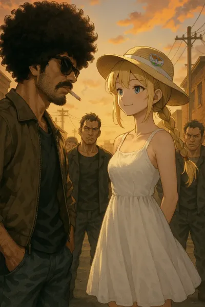 アフロ編 〜視界絶断のクレセントカッター〜