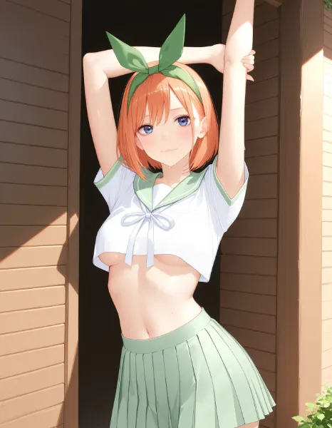 【五等分の花嫁】中野四葉セーラー服