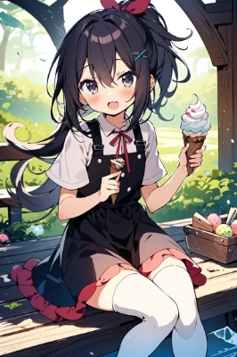アイス美味しいね！