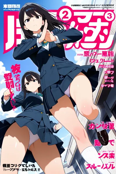 ＪＫマガジン・空手部編（今日のぱんつ２）