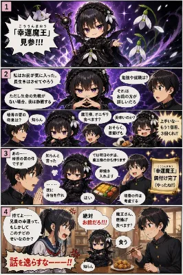 新城優と幸福魔王　番外編　「どうも、幸福魔王です・・・」