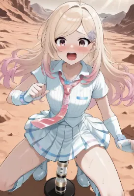 [動画]ディルドプレイひなみちゃん