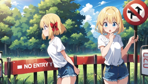 入っちゃダメだってさー