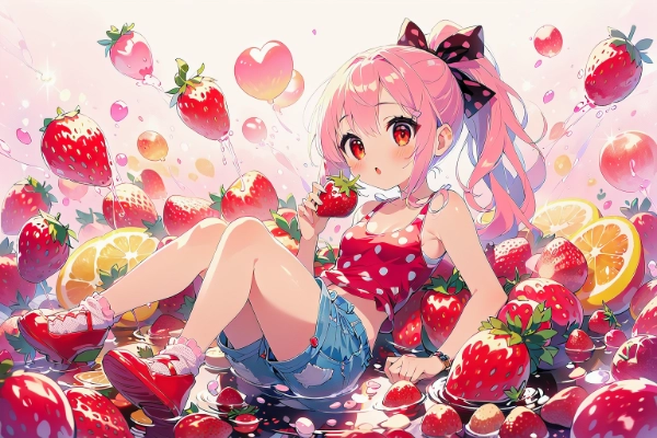 いちごサイダー