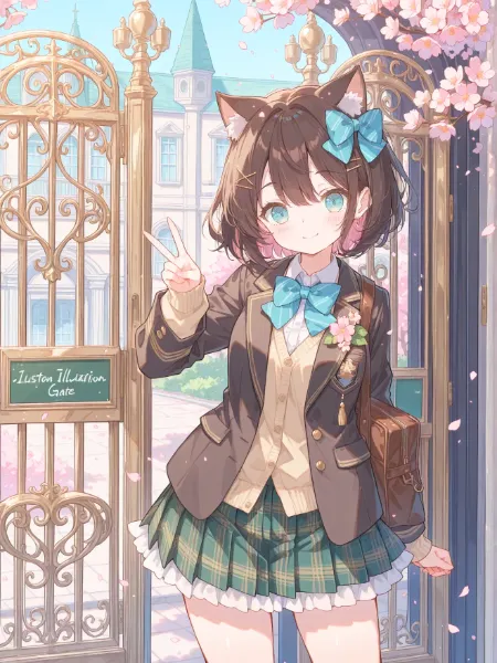 ネコミミギャルの新学期