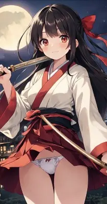 pants巫女