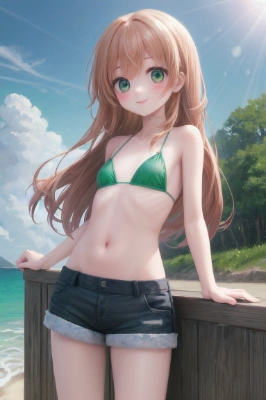 初めての水着