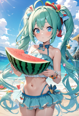 スイカパーティー