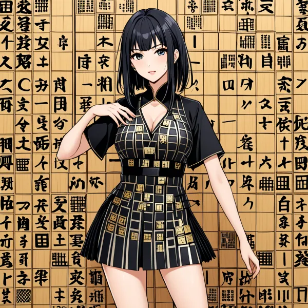 将棋の黒金女王