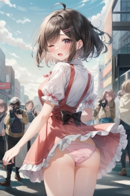 やあん パンツ見えちゃう