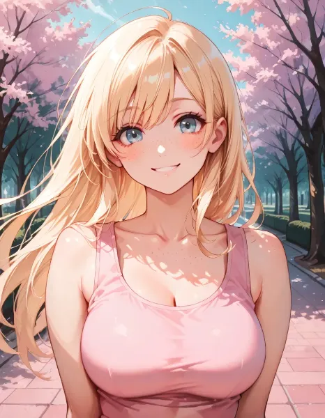 春先の薄着(img)