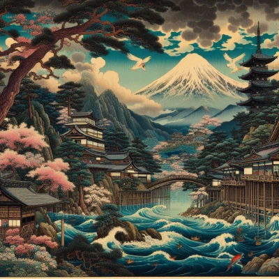 日本画生成