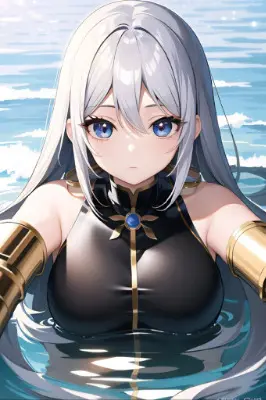 水の中から現れたのは