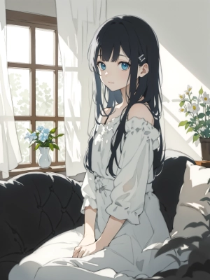 long hair