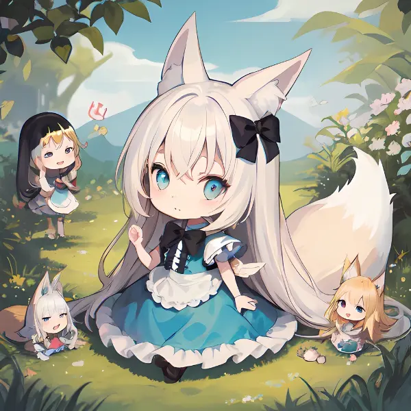 キツネちゃんinワンダーランド