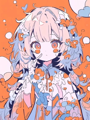 orange girl