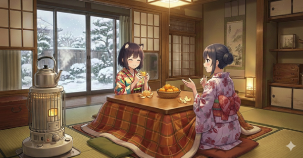 二人でしっぽり温泉旅館ニャ❤︎