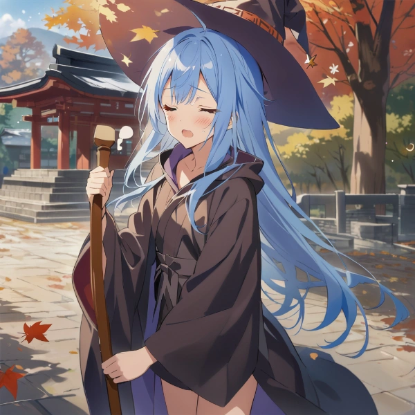 魔女っ子留学中