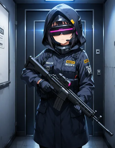 洗脳された警備員