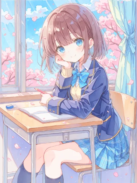 教室に春が来た