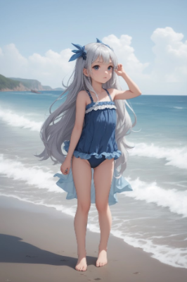 ロリ水着