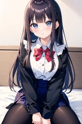 ドキドキしているお嬢様