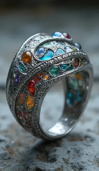 プラチナリング(フォトリアリズム)