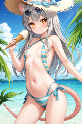 十二支さんと海でバカンス