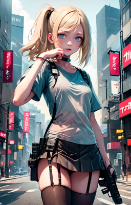 金髪少女