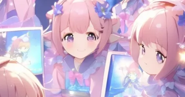 電子の妖精とため息やシャボン玉：お転婆な冒険