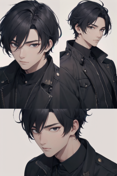 黒髪