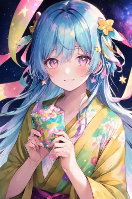七夕絵