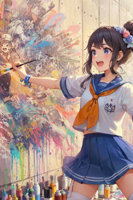 らくガキ（子供）