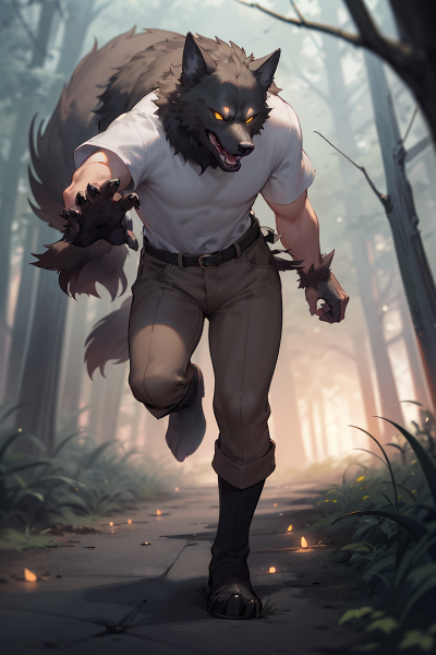 森の中の人狼其之二