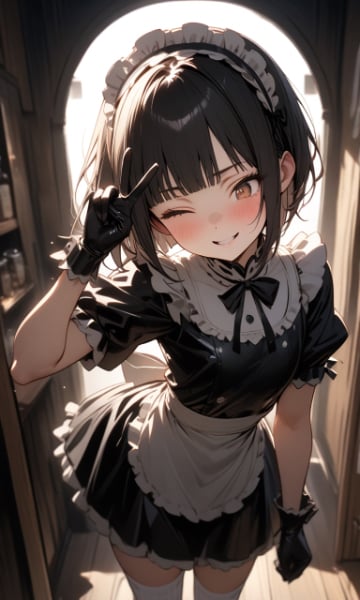 ウインクの特訓