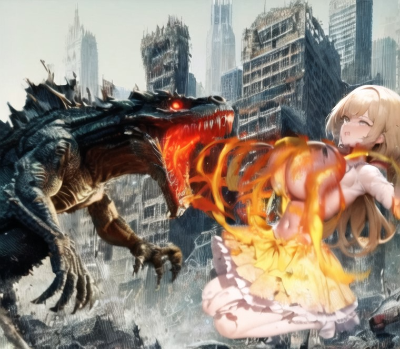 怪獣の進撃