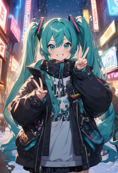 パンク風スノーミク