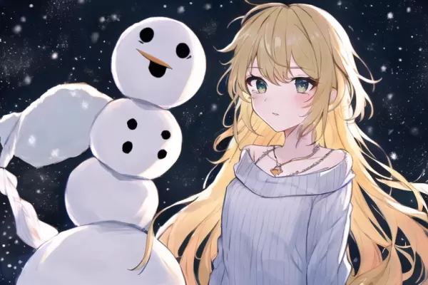 雪だるま作った