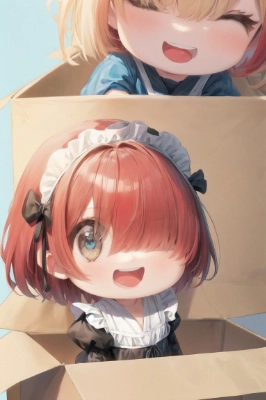 箱詰めメイドちゃん