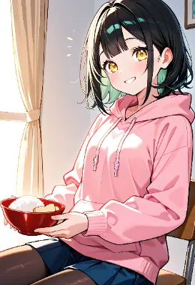 「ねー、ひなあられ作るから一緒に食べよー♪」